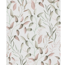 Papier peint à motif de feuilles