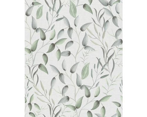 Papier peint à motif de feuilles