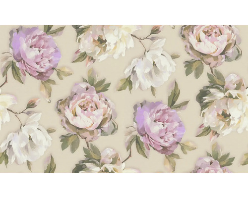 Papier peint décoratif à motifs floraux pour espaces de vie