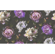 Papier peint à motif floral