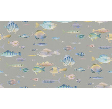 Papier peint avec motif de poissons