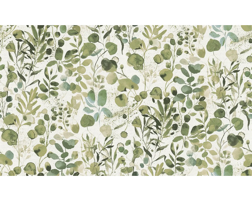 Papier peint avec motif de plantes