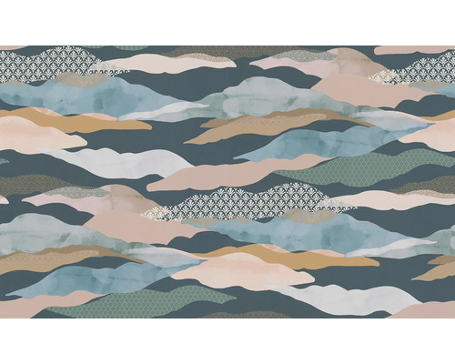 Tapete mit abstraktem Wolkenmuster