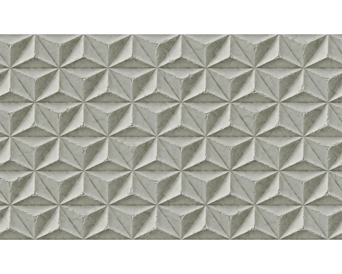 Motif de carreaux avec formes triangulaires tridimensionnelles pour la conception de murs et de sols
