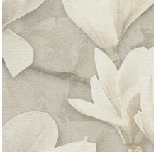 Gros plan d''un papier peint à motif floral