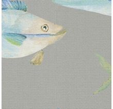 Papier peint à motif de poissons