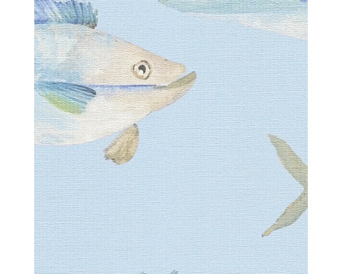 Papier peint avec motif de poisson