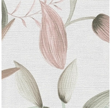 Papier peint à motif de feuilles