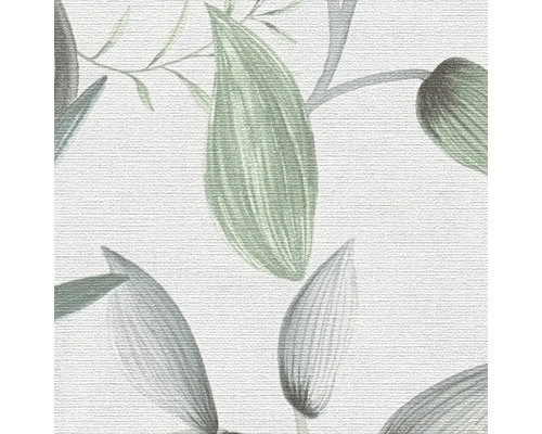 Papier peint à motif de feuilles