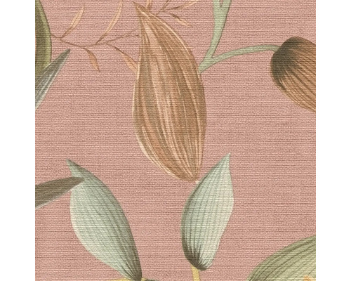 Papier peint à motif floral