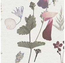 Papier peint à motif de plantes