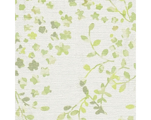 Papier peint avec motif floral et feuilles