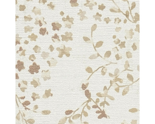 Papier peint avec motif floral et feuillu