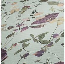 Nahaufnahme einer Tapete mit Blumenmuster