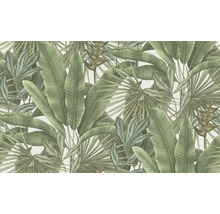 Tapete mit tropischen Pflanzenmotiven