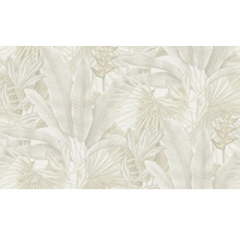 Tapete mit tropischem Pflanzenmuster