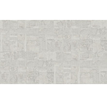 Papier peint textile à motif de carreaux