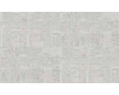 Papier peint textile à motif de carreaux