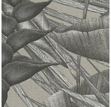 Nahaufnahme einer Tapete mit Pflanzenmuster