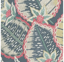 Nahaufnahme eines floralen Tapetenmusters