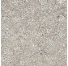 Nahaufnahme einer Wandtapete mit Muster aus Kreisen und Rauten