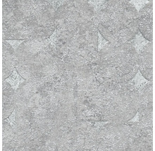 Graue Betonmauer mit Rautenmuster