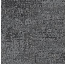 Nahaufnahme einer grauen Strukturtapete.