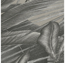 Nahaufnahme einer Tapete mit Pflanzenmuster