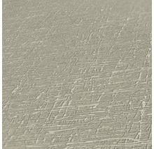 Nahaufnahme einer grauen Vinyltapete mit strukturierter Oberfläche