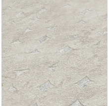 Nahaufnahme einer strukturierten Tapete mit geometrischen Mustern