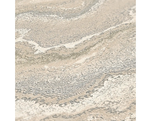 Nahaufnahme einer Bodenfliese mit Marmoroptik