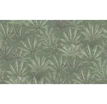 Papier peint à motif de feuilles
