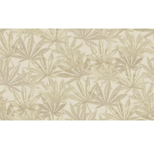 Papier peint à motif de feuilles