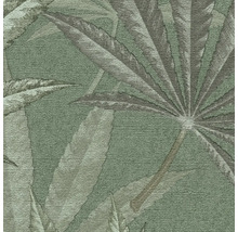 Papier peint à motif de feuilles