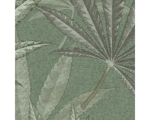 Papier peint à motif de feuilles