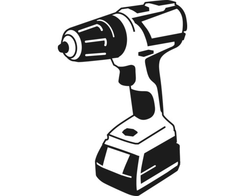 Illustration de tournevis sans fil