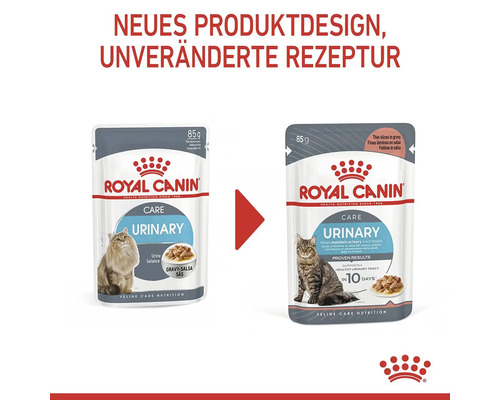 Royal Canin Urinary Care Katzennahrung im 85 Gramm Frischebeutel, neue Verpackung