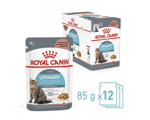 Aliment pour chat Royal Canin Urinary Care, paquet de 12