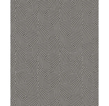 Papier peint avec motif de vagues graphiques