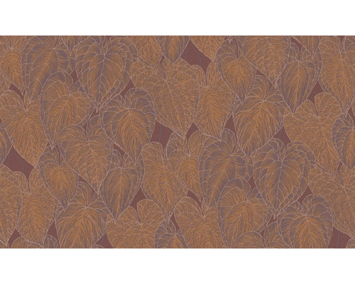 Papier peint avec motif de feuilles pour la décoration murale