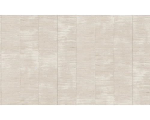 Papier peint intissé beige avec motif rayé