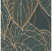 Papier peint avec motif de feuilles