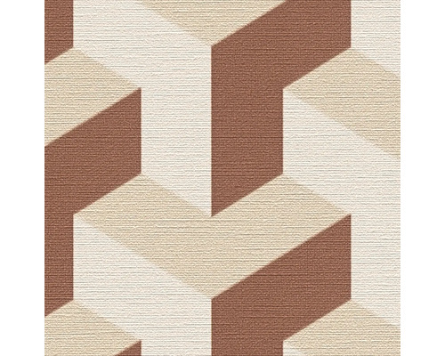Papier peint à motif géométrique 3D