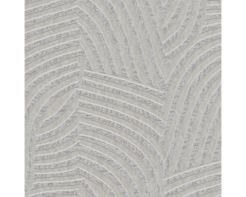 Papier peint avec motif géométrique de formes en demi-cercle