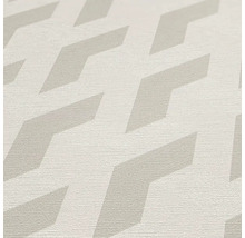Papier peint avec motif géométrique en zigzag