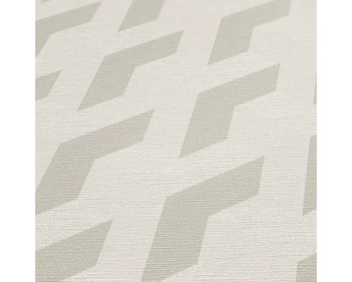 Papier peint avec motif géométrique en zigzag