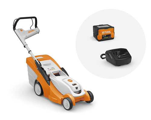 Akkumäher mit Akku und Ladegerät