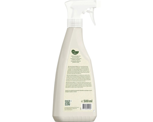 Bio Force Insecta Spray in einer 500 ml Flasche aus recyceltem Kunststoff zur Pflanzenpflege.