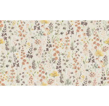 Papier peint textile avec motif floral