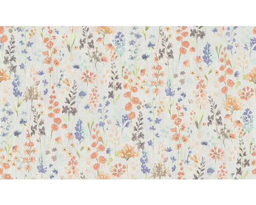 Papier peint à motif floral